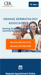 Mobile Screenshot of orangederm.com